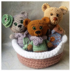 Детский мир «Вверх» рекомендует: Скандинавчики в вязаной корзинке