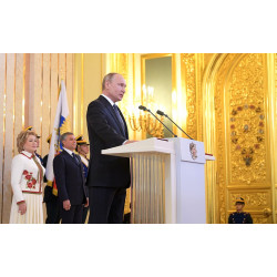 Патриарх совершил благодарственный молебен по поводу инаугурации Президента России