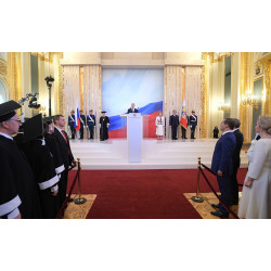 Патриарх совершил благодарственный молебен по поводу инаугурации Президента России