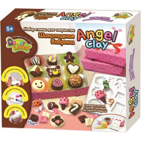 Масса для лепки ANGEL CLAY AA13081 Шоколадная мастерская