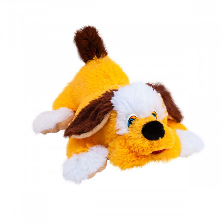 Мягкая игрушка Собака - подушка (С)И /30 см/, цвет Желтый