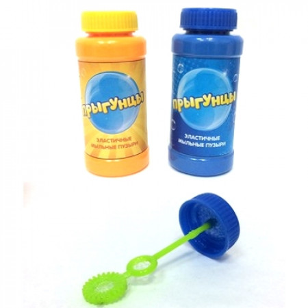 Мыльные пузыри 1TOY Т59365 Прыгунцы бутылка 100 мл., 3+
