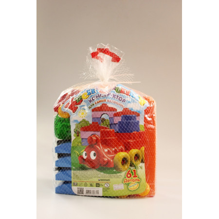 Конструктор БИПЛАНТ 11112 Кноп-Кнопыч 61 деталь