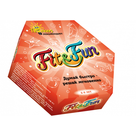 Настольная игра THINKERS 20601 Fit and Fun 6-9 лет