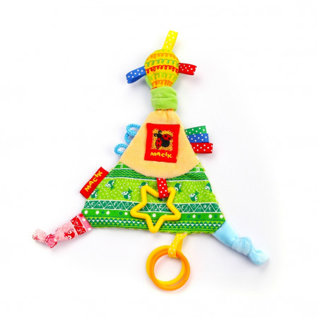 Игрушка MACIK MKP 1601-03 Треугольник с колечками