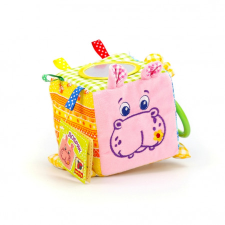 Игрушка MACIK MKP 5101-02 Кубик Бегемот Добряк