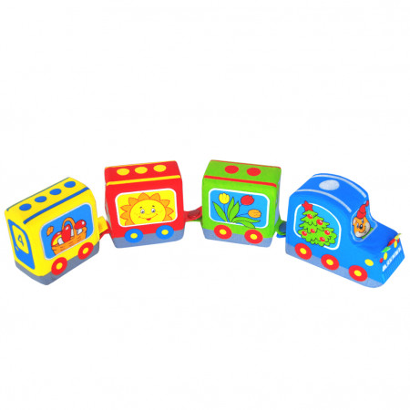 Игрушка МЯКИШИ 153 Паровозик Времена года