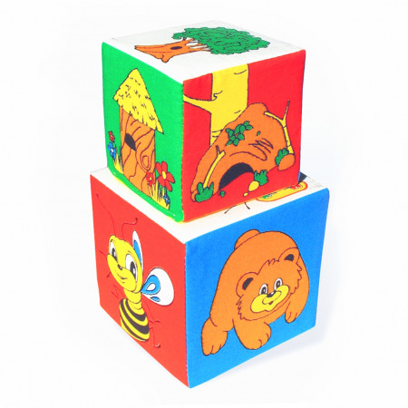 Кубики МЯКИШИ 52 Кто где живет?