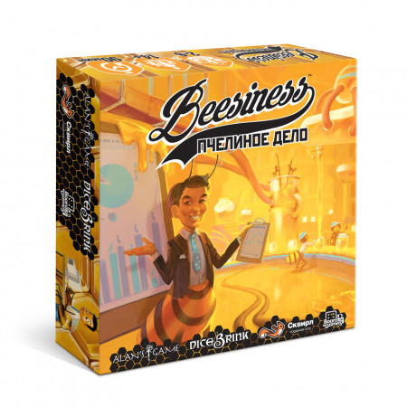 Настольная игра СКВИРЛ БИИ015 Биизнес. Пчелиное дело