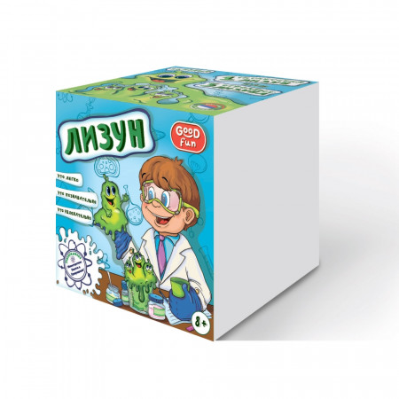 Набор для опытов GOOD FUN GF001G Лизун Зеленый