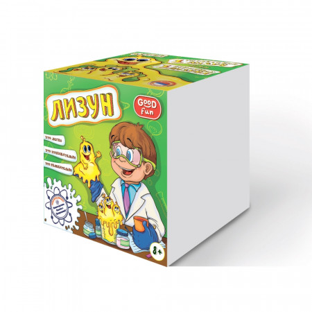 Набор для опытов GOOD FUN GF001Y Лизун Желтый