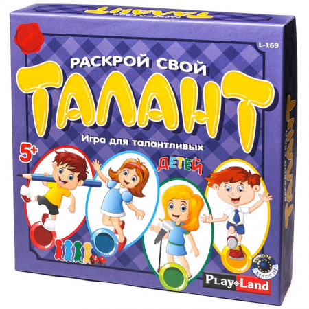 Настольная игра PLAY LAND L-169 Раскрой свой Талант для детей
