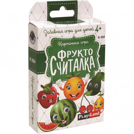 Настольная игра PLAY LAND R-304 Фрукто-Считалка