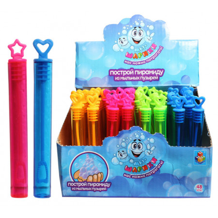 Нелопающиеся мыльные пузыри 1TOY Т58679 Мы-шарики! 10см, 3+