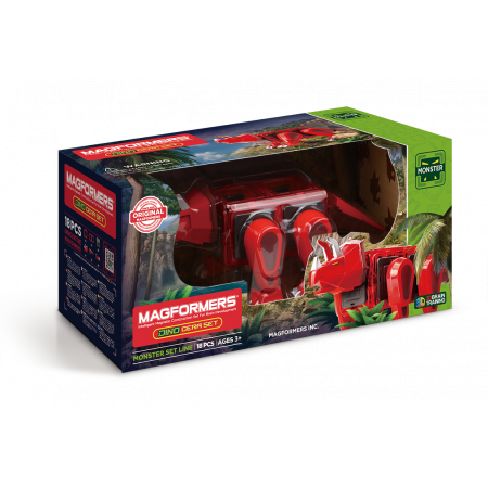Магнитный конструктор MAGFORMERS 716002 Dino Cera set