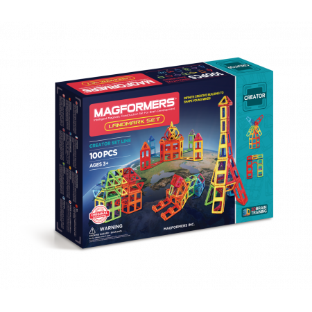 Магнитный конструктор MAGFORMERS 703008 Landmark set