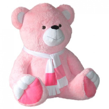 Мягкая игрушка Медведь Зефир (Г)И /125 см/, цвет Розовый