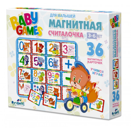 Обучающий набор ORIGAMI 02782 ДМ Магнитная Считалочка