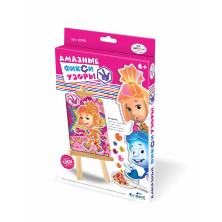 Мозаика ORIGAMI 02075 Фиксики алмазные узоры Симка