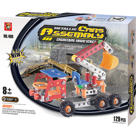 Конструктор ORIGAMI 01108 Экскаватор 129 деталей