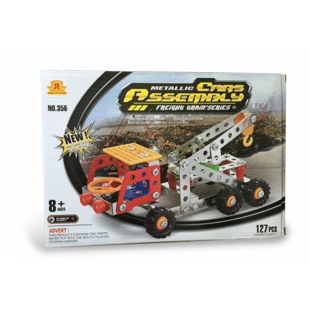 Конструктор ORIGAMI 01626 Автокран 127 деталей