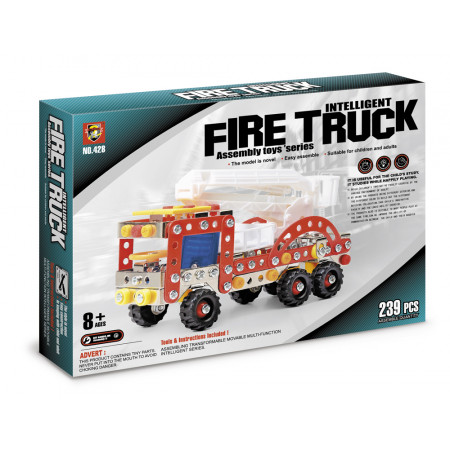 Конструктор ORIGAMI 02283 Пожарная машина 239 деталей