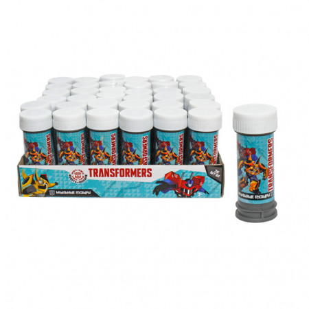 Мыльные пузыри 1TOY Т59167 Transformers 50мл., 3+