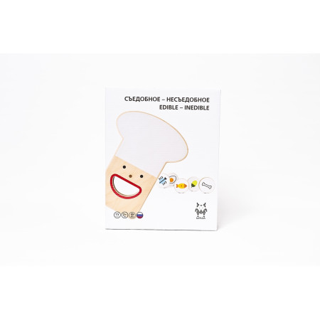 Развивающая игра ШУША 90038 Съедобное-несъедобное