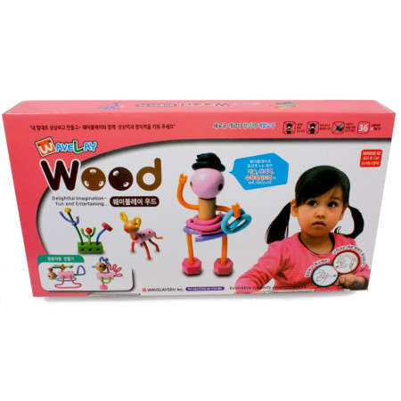 Конструктор WAVEPLAY 30-D Girl and cat