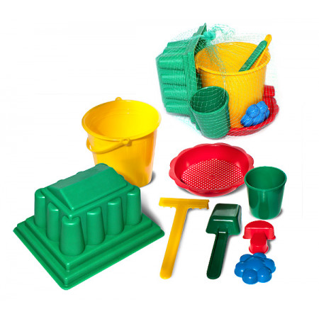 Песочный набор с формочками ЭРА C-228 Акрополь, 3+