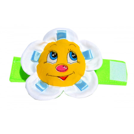 Мягкая игрушка ДЕЛЬФИН Д-159-13-1 Браслет Ромашка