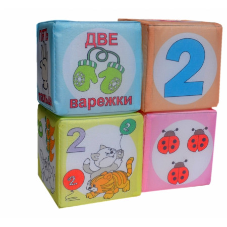 Кубики ДЕЛЬФИН Д-326-15 Математика