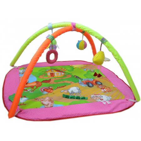 Развивающая игра ДЕЛЬФИН Д-320-15 Коврик с дугами Лужайка Развивающая игра ДЕЛЬФИН Д-320-15 Коврик с дугами Лужайка