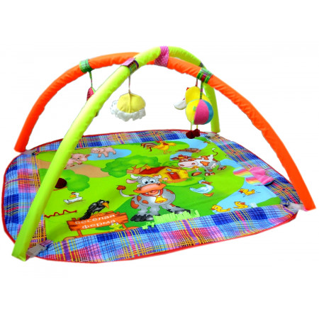 Развивающая игра ДЕЛЬФИН Д-321-15 Коврик с дугами Веселая ферма Развивающая игра ДЕЛЬФИН Д-321-15 Коврик с дугами Веселая ферма