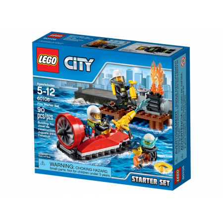 Конструктор LEGO 60106 City Набор для начинающих "Пожарная охрана"
