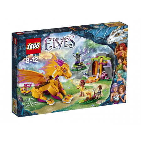 Конструктор LEGO 41175 Elves Лавовая пещера дракона огня