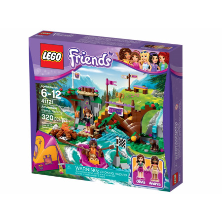 Конструктор LEGO 41121 Friends Спортивный лагерь: сплав по реке