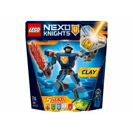 Конструктор LEGO 70362 Nexo Knights Боевые доспехи Клэя
