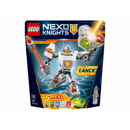 Конструктор LEGO 70366 Nexo Knights Боевые доспехи Ланса