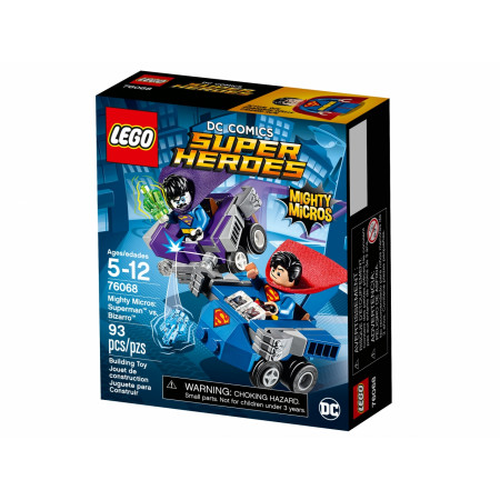 Конструктор LEGO 76068 Super Heroes Mighty Micros: Супермен против Бизарро