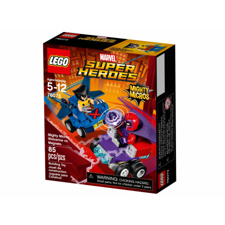 Конструктор LEGO 76073 Super Heroes Mighty Micros: Росомаха против Магнето