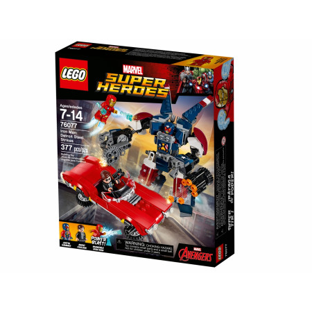 Конструктор LEGO 76077 Super Heroes Железный человек: Стальной Детройт наносит удар