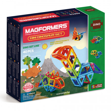 Магнитный конструктор MAGFORMERS 708003 Mini Dinosaur set