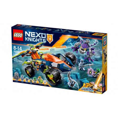 Конструктор LEGO 70355 Nexo Knights Вездеход Аарона 4x4