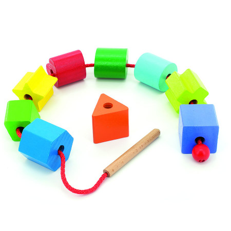 Игрушка МДИ Д389 Бусы Геометрия