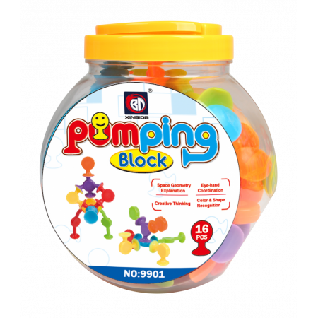 Конструктор PUMPING BLOCK 9901 16 элементов