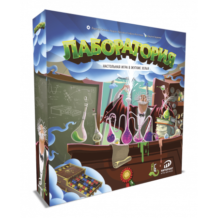Настольная игра ИНТЕРХИТ 37420 Лаборатория "Potion explosion"