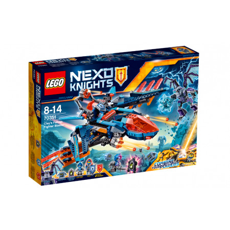 Конструктор LEGO 70351 Nexo Knights Самолёт-истребитель "Сокол" Клэя
