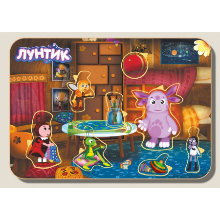 Рамка-вкладыш WOODLAND 031106 Лунтик 4 Рамка-вкладыш WOODLAND 031106 Лунтик 4