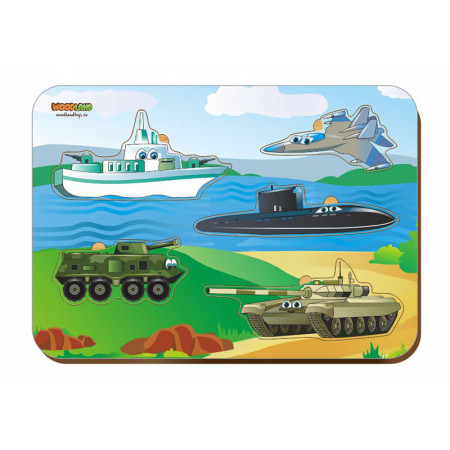 Рамка-вкладыш WOODLAND 011401 Военная техника